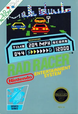 Rad Racer (Europe)